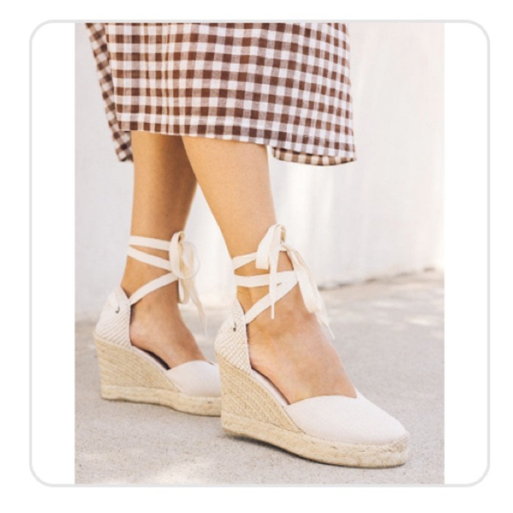 Brand new Soludos wedged espadrilles - size 7.5